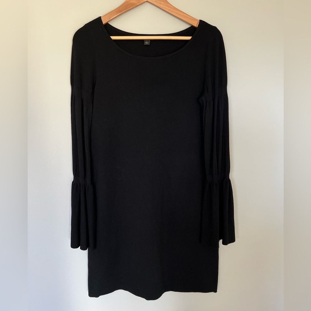 Ann Taylor Bell Sleeve Knit Dress, Sz S - Picture 3 of 10
